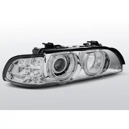 Headlights angel eyes 3D led BMW series 5 E39