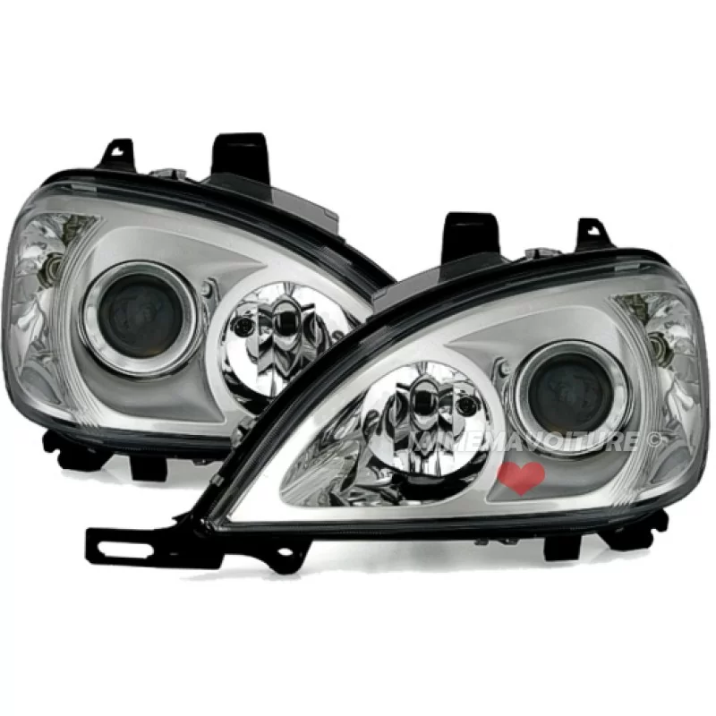 Phares avants lisses Mercedes ML W163 Phares avants lisses Mercedes ML W163