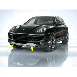 la protección del parachoques Porsche Cayenne 2