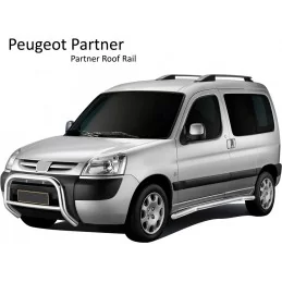 Peugeot citroen berlingo Tepee 2008 barres de toit - Sofimep