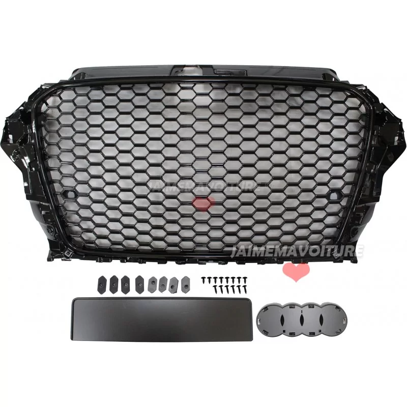 Black grille Audi A3 RS3 2012-2016