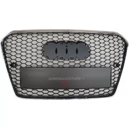 Grille Audi A5 look RS5 black varnished