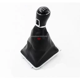 Pomello del cambio VW Passat B6 / B7 / CC 6 velocità - cornice cromata