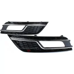 Pair of grilles sport anti-fog Audi A4 8 K