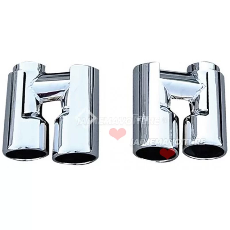 Pair of exhaust tips BMW F10 M5