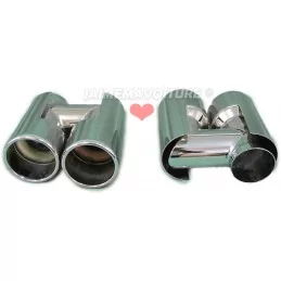 Pair of exhaust tips BMW F10 M5