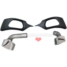 Pair of exhaust tips BMW X5 F15 Pack M