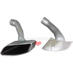 Pair of exhaust tips BMW X5 E70