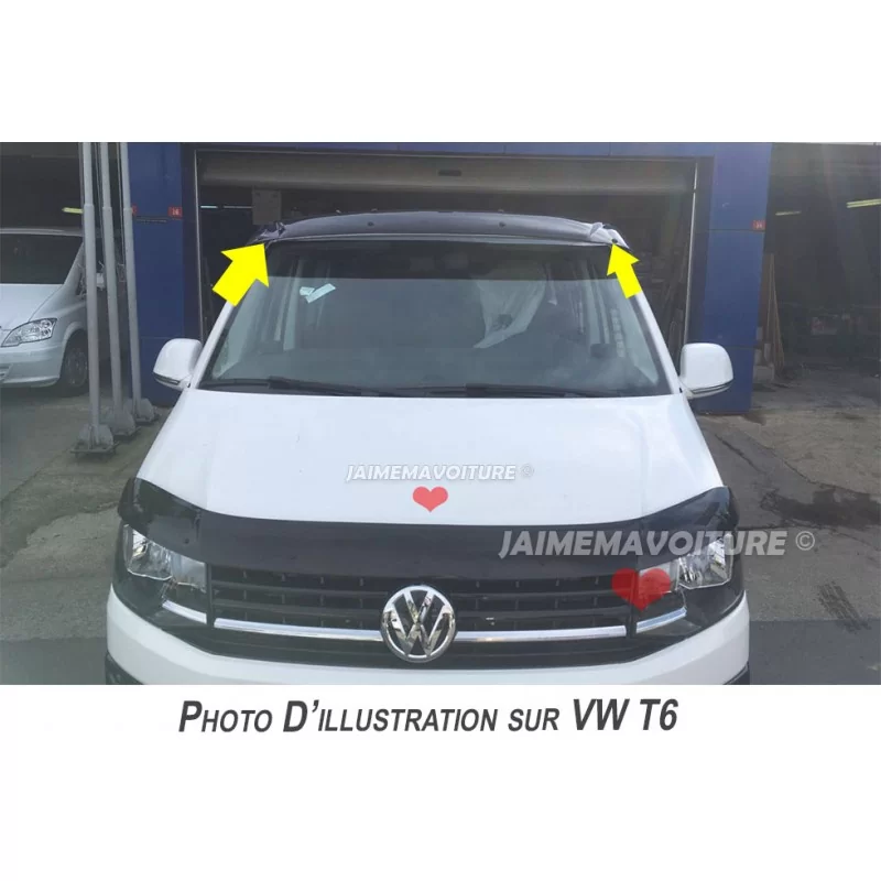 La visera parasol del parabrisas Mercedes Vito W447 después de 2014