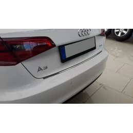 Soglia di carico in alluminio spazzolato Audi A3 8V Sportback