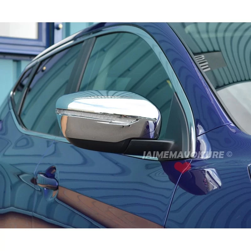 Nissan Juke Chrome Rearview Mirror Cover Nissan Juke Chrome Rearview Mirror Cover