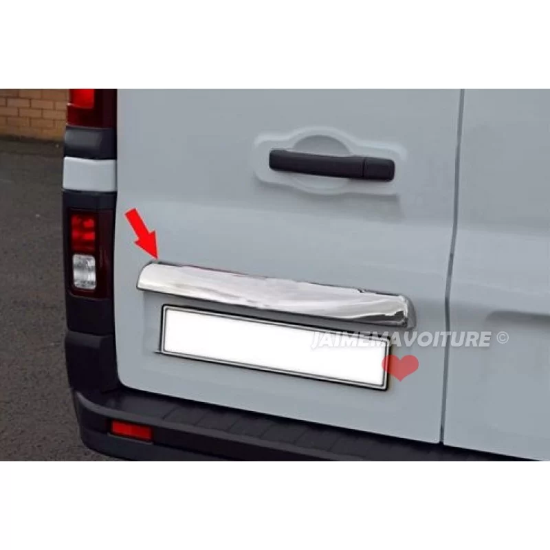 Couvre poignée de porte coffre arrière Opel Vivaro Couvre poignée de porte coffre arrière Opel Vivaro