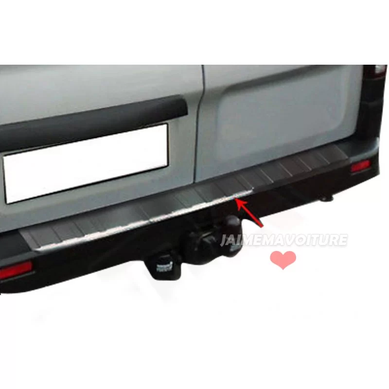 Seuil de chargement alu brossé Opel Vivaro Seuil de chargement alu brossé Opel Vivaro