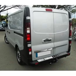 Seuil de chargement alu brossé Opel Vivaro