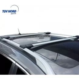 Gray roof bars Renault Trafic