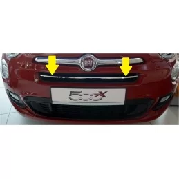 Rajout alu chrome pour calandre Fiat 500X