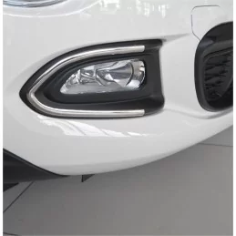 Fiat 500X chrome fog lights