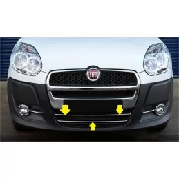 Moulure inférieure chrome pour grille FIAT