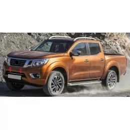 La adición de cromo aluminio calandria Nissan Navara D23