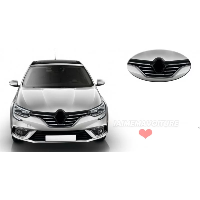 Aluminum chrome plated for grill Renault Megane 4