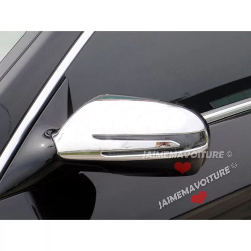 Chrome mirror covers Mercedes CLS CLC R230 C207 SLK