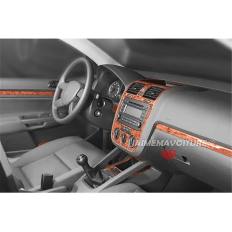 Dashboard insert VOLKSWAGEN Golf V 17 stuks