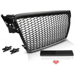 Audi RS4, Audi A4 B8 black grille