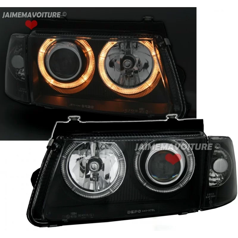 Phares angel eyes VW Passat 3B B5 Phares angel eyes VW Passat 3B B5