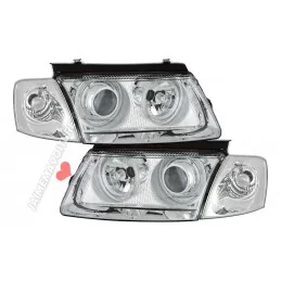 Phares angel eyes pour VW Passat 1996-2000