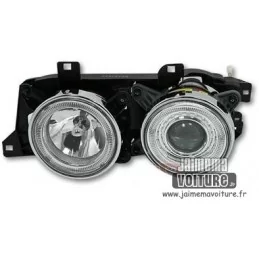 Phares angel eyes pour BMW E34 E32