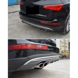 Kit diffuser spoiler and AUDI SQ5 2012-2016 exhaust tips