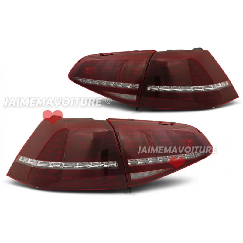 Headlights taillights led Golf 7 GTi GTD flashing lights