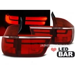 Scheinwerfer LED-Rückleuchten aussehen Facelift BMW X5 E70