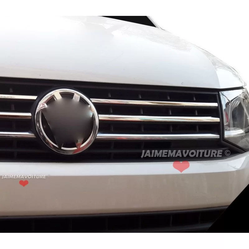 Baguettes calandre chrome alu VW T6 TRANSPORTER / CARAVELLE TrendLine Baguettes calandre chrome alu VW T6 TRANSPORTER / CARAVELLE TrendLine