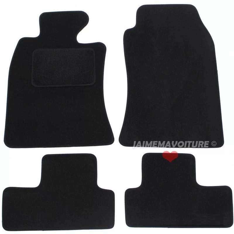 Tapis Mini Cooper velours noir r50 r52 r53