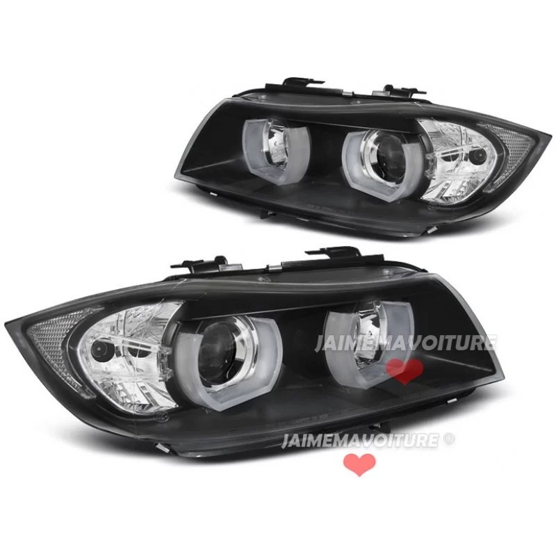 BMW 3 Series E90 E91 3D Headlights