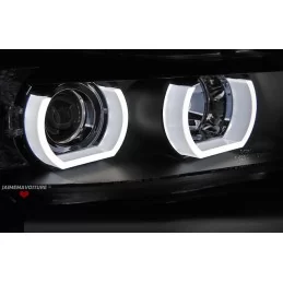 3D angel eyes fari anteriori BMW Serie 3 E90 E91 2005-2008