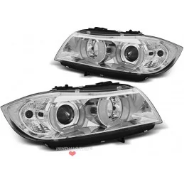 Headlights front eyes 3D BMW 3D Series 3 E90 E91 2005-2008