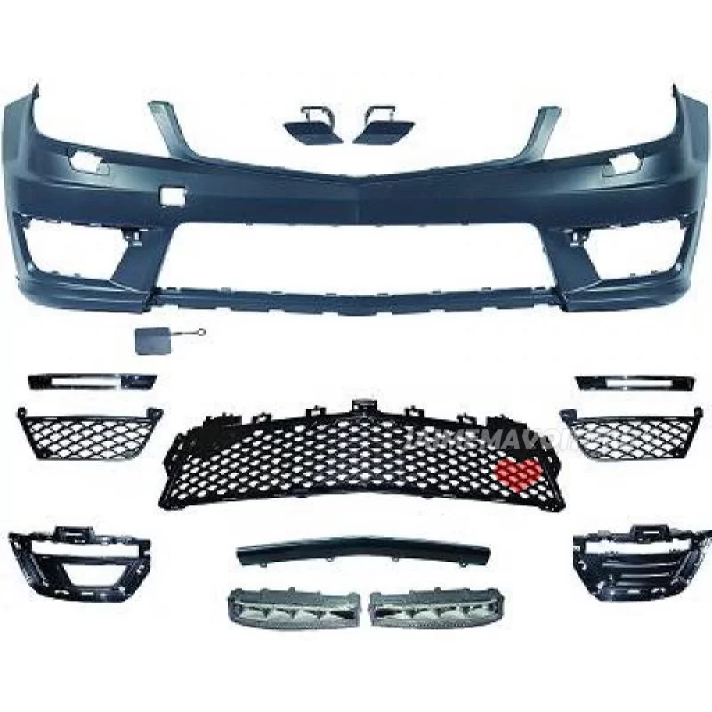 Pare-chocs avant Mercedes C63 AMG Pare-chocs avant Mercedes C63 AMG