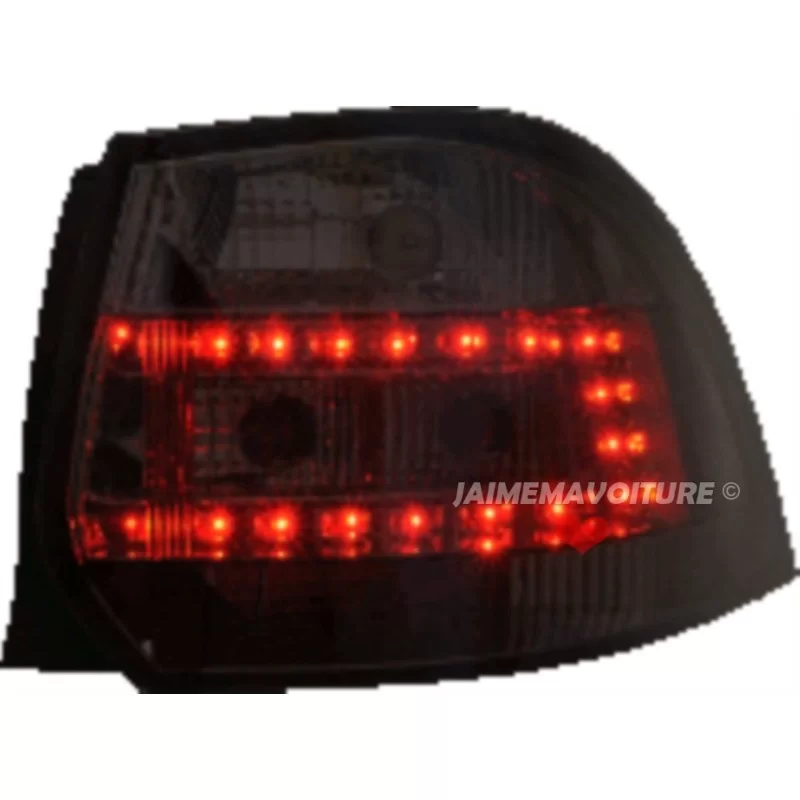 Feux Arrières LED Rouge pour Golf 5 6 Break - Fumé