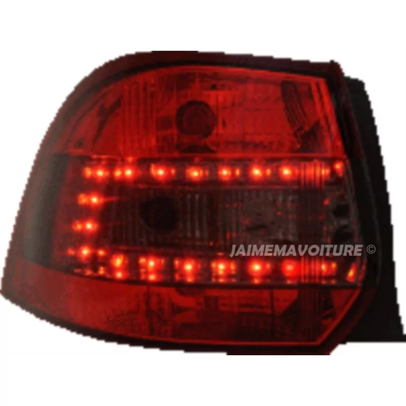 Feux Arrières LED Rouge pour Golf 5 6 Break - Rouge fumé