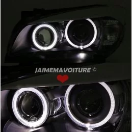 BMW X1 E84 angel eyes headlights