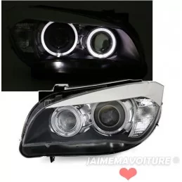 BMW X1 E84 angel eyes headlights