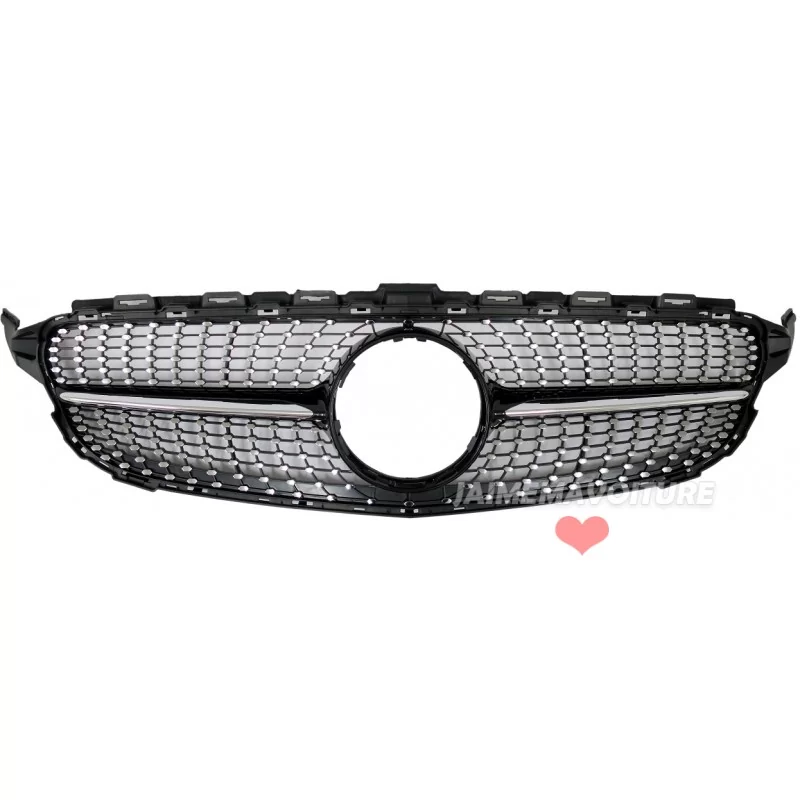 Calandre diamant AMG Mercedes classe C W205 2014 2015 2016 2017 2018 Calandre diamant AMG Mercedes classe C W205 2014 2015 2016 2017 2018