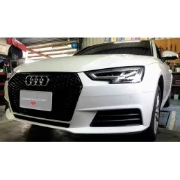 Grille Audi A4 RS4 black varnished B9