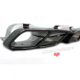 Mercedes Classe A A45 AMG Kit diffusore Facelift NERO EMBOULDERS