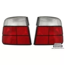 BMW E34 Achterlichten Rood Wit