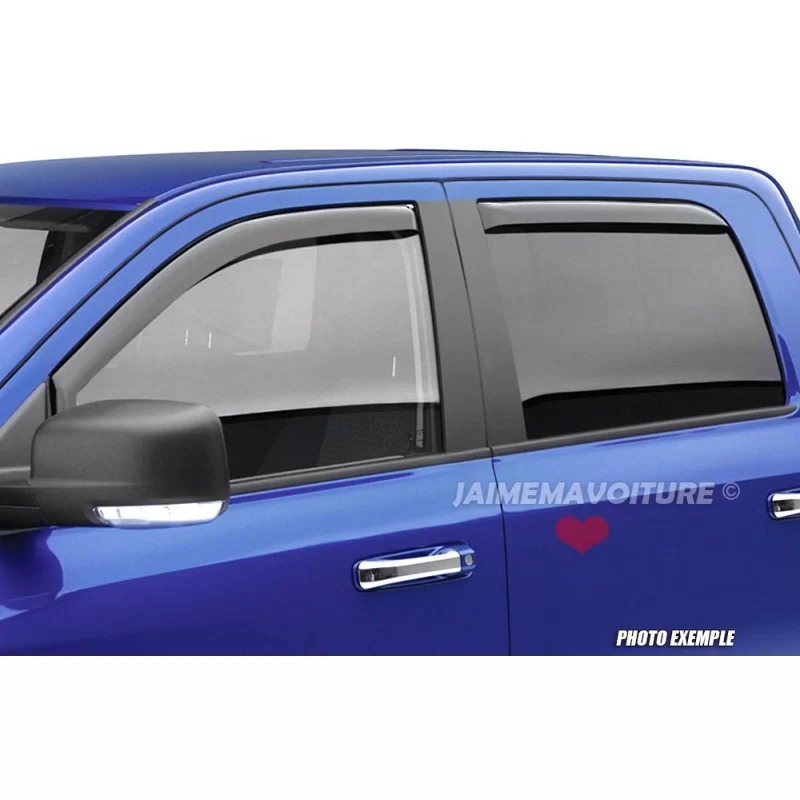 Front deflectors / rear RENAULT MEGANE II Break 11/2002-2008 Front deflectors / rear RENAULT MEGANE II Break 11/2002-2008