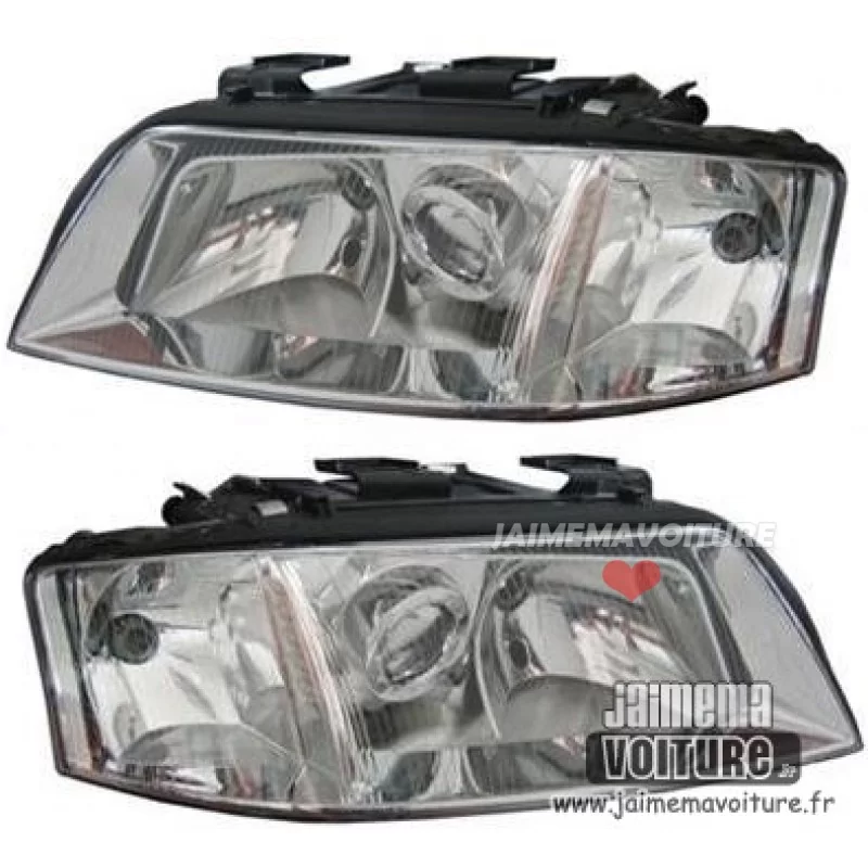 Audi A6 front headlights