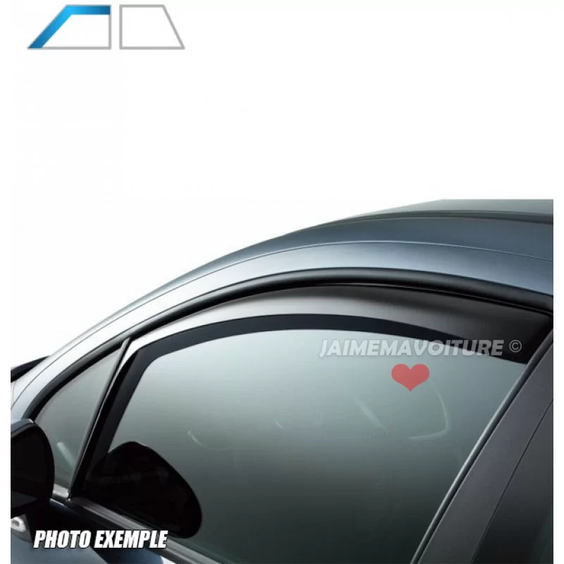 Deflectores frontales VOLVO S60 4 puertas 2000-2010